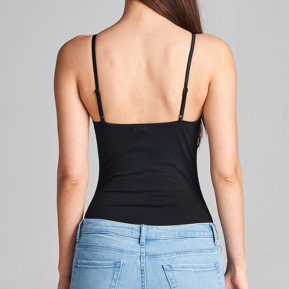 [LAST] Basic Black Bodysuit - Picture 5 of 6